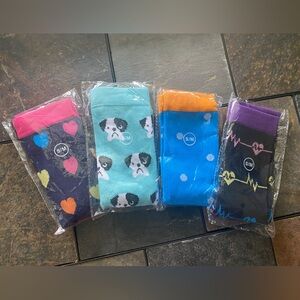 Compression stockings lot of 4. Size S/M. Never worn